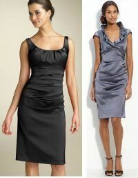 Модные вечерние платья-футляр 2013