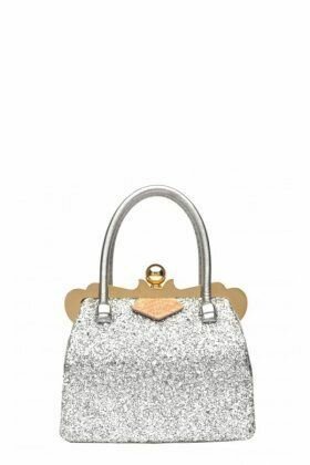 Классическая сумочка в золотистых и серебристых цветах от Miu Miu 2013 года.