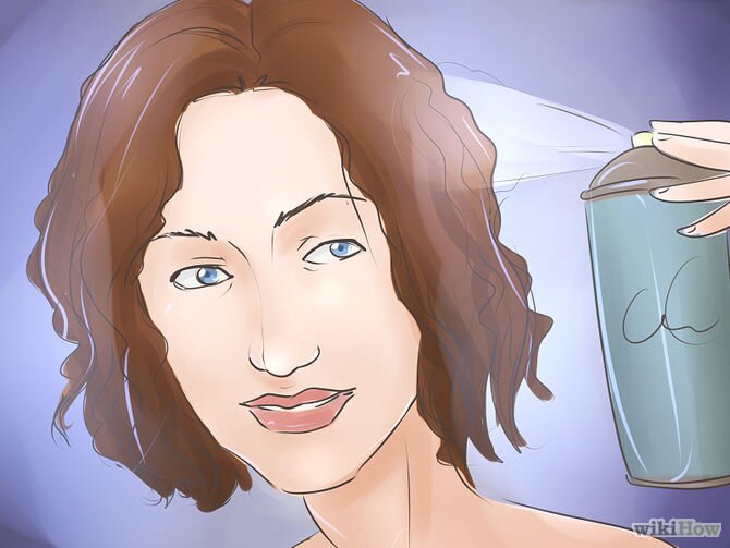 Как сделать локоны плойкой на короткие волосы - 4 этап