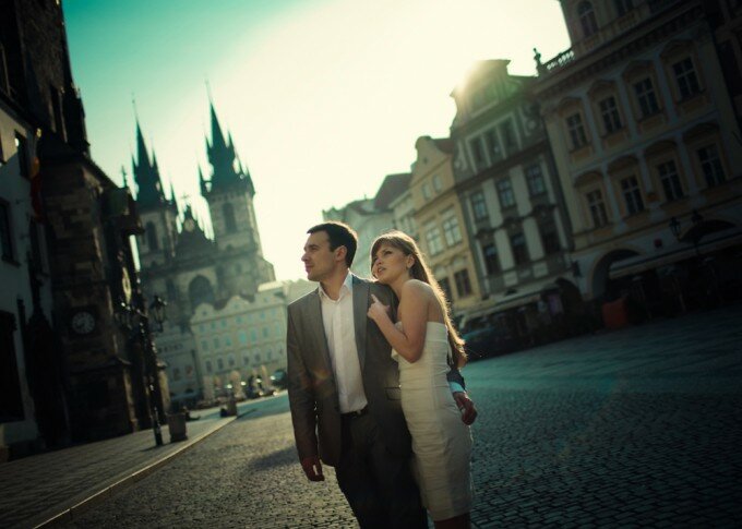 Лучшие свадебные фото из Праги!