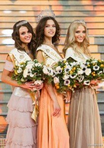 Победительницы конкурса Мисс Россия - 2012