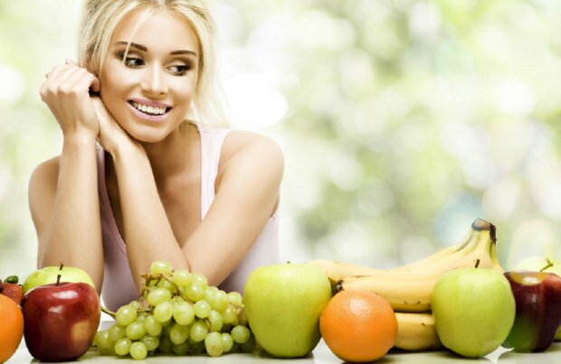 Наличие свежих овощей и фруктов - залог здорового похудения