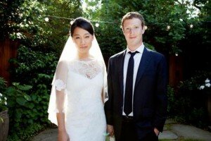 Присцилла Чан и Марк Цукерберг вступили в брак