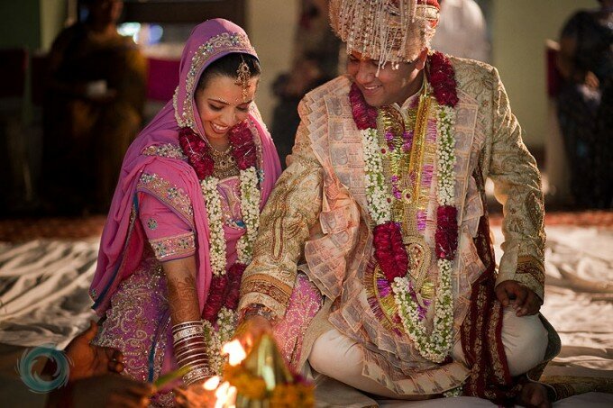 Свадебный ритуал в Индии