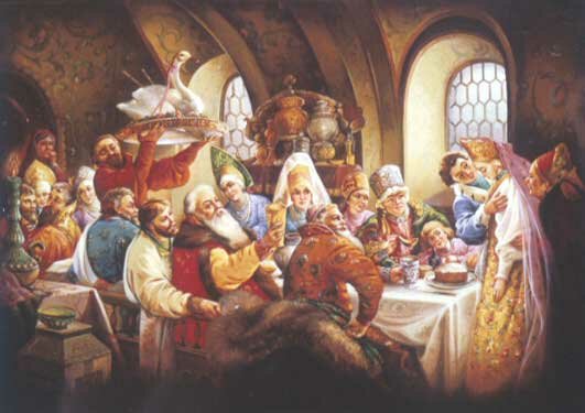 Свадьба в Древней Руси - настоящее таинство со сказочным пиром