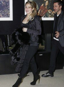 Шакира с мужем в Барселоне