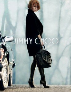 Таинственная и обольстительная Кидман в рекламе одежды от Jimmy Choo