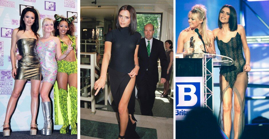 Виктория Бэкхэм и её образ во времена существования Spice Girls.