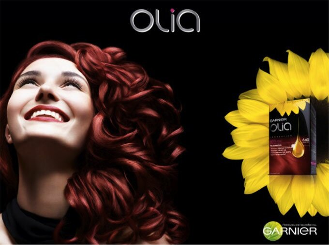 Краска для волос Olia - новинка от Garnier.