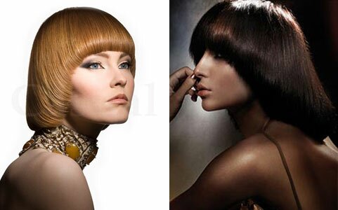 Причёска паж для длинных волос поможет сделать черты лица более выразительными.