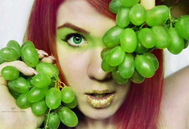 Маски для лица из винограда
