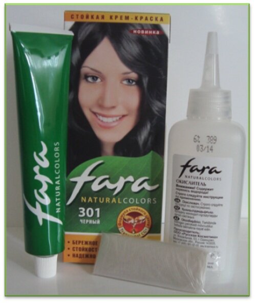Стойкая крем-краска для волос Fara Natural Colors - Фара Нейчерал Колорс