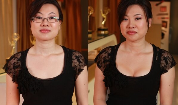 Фото до и после использования крема Guam (Гуам) для увеличения груди 