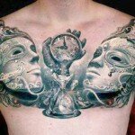 Татуировка маска – история, значение, фото